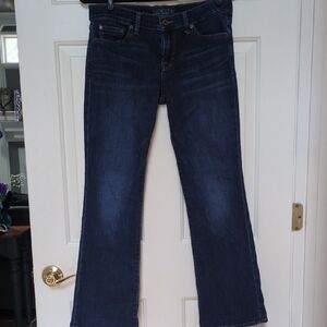Women's Lucky Brand Sweet Boot Blue Jeans Size 6/28